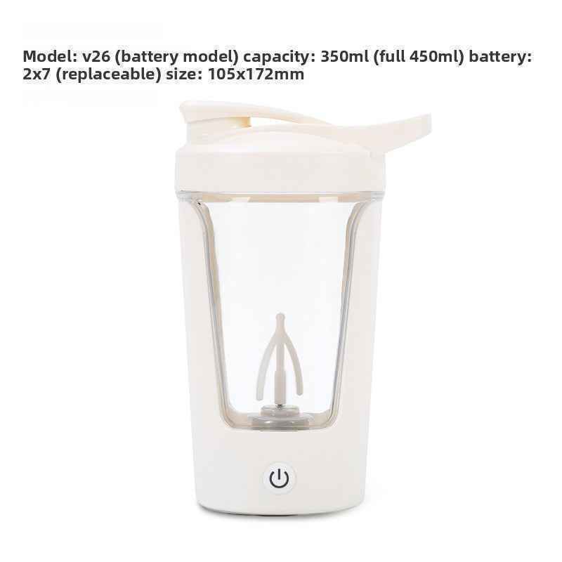 Electric Protein Shaker Cup with Mixing Function