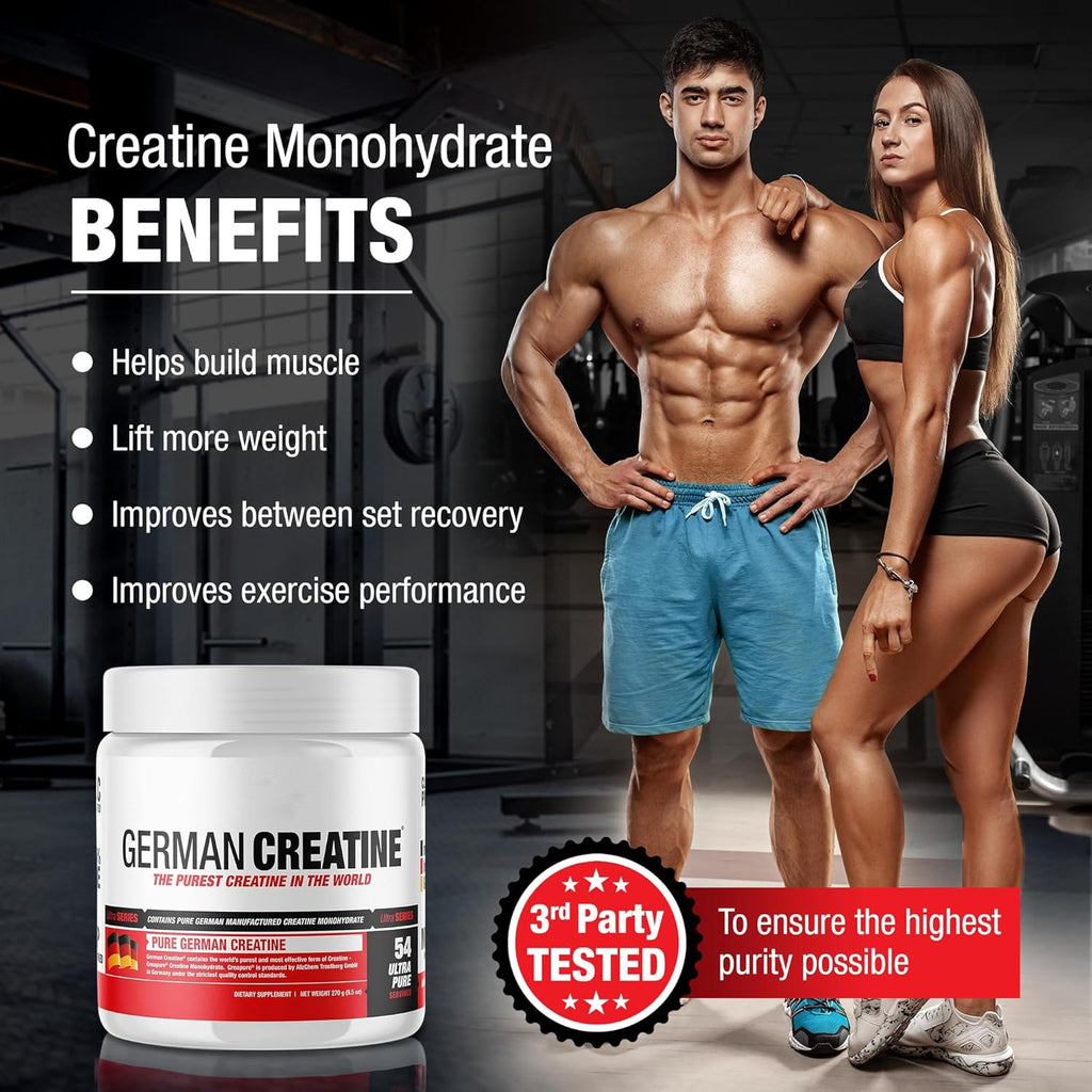 V-Taper Creatine Monohydrate Original Flavor Powder 270g